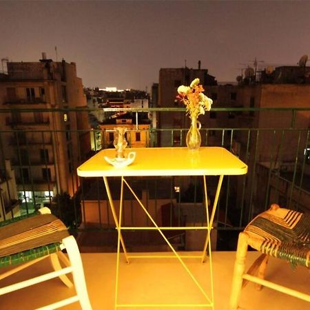 Charming Rooftop Nest With Awesome Acropolis View Downtown Atenas Exterior foto