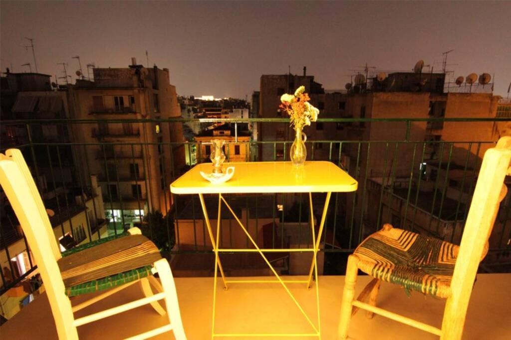 Charming Rooftop Nest With Awesome Acropolis View Downtown Atenas Exterior foto
